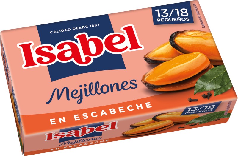Isabel Mejillones en Escabeche 115g