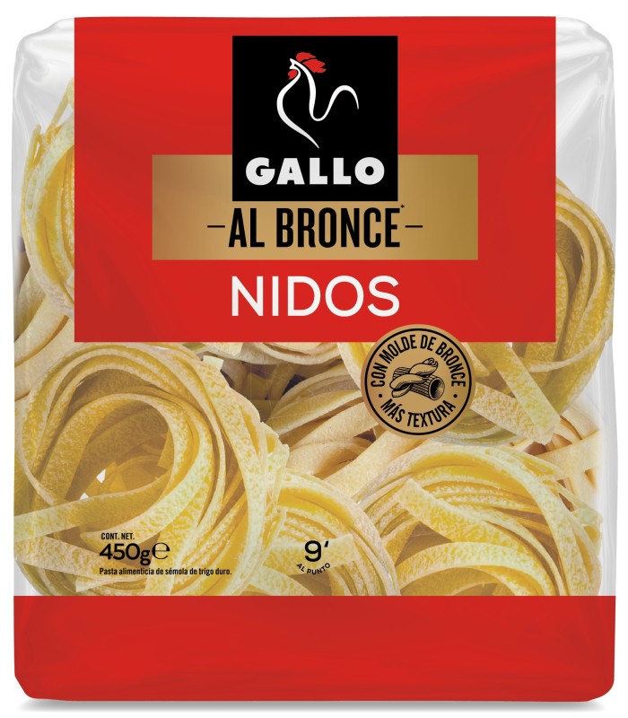 Gallo Pasta Bronce Nidos 450g Gallo Pasta Bronce Nidos 450g