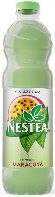 Nestea Bebida Té Verde con Maracuyá Sin Azúcar Botella 1,5L