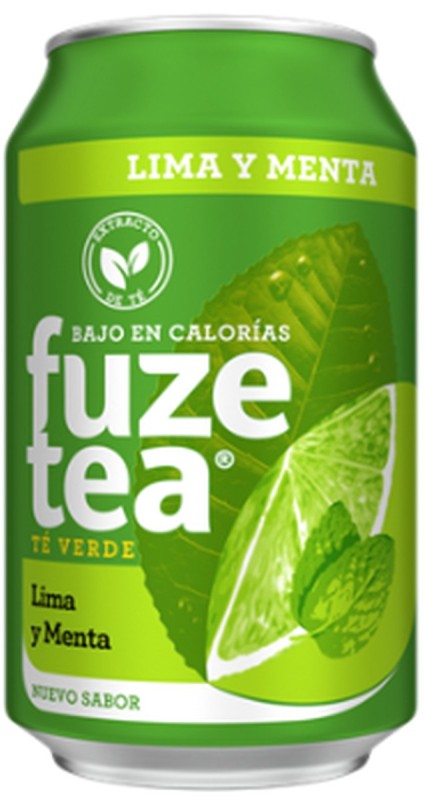 Fuze Tea Refresco de Té Lima y Menta 24x330ml